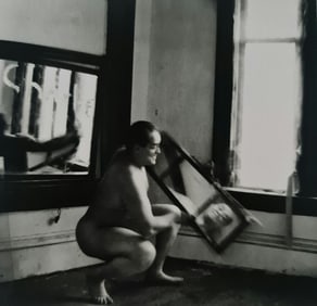 Francesca Woodman, Charlie the Model # 5, Providence, Rhode Island, 1976-77