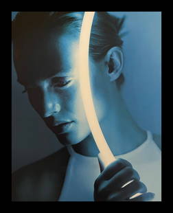 Patrick Demarchelier, Amber, New York, 1997: Photographer: PATRICK DEMARCHELIER: internationally renowned fashion and portrait photographer known for his ability to represent the true personalities of his subjects. He discovered his passion at 1
