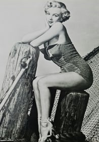 Marilyn Monroe on set of, 'Niagra'