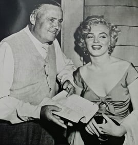 Marilyn Monroe with Henry Hathaway