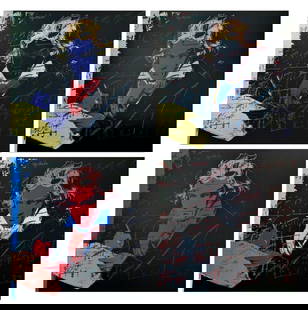 Andy Warhol, Beethoven, 4 Piece Portfolio, Sunday B Morning Le Serigraph: 4 Piece Portfolio Original Limited Edition Silkscreen on 100% Acid Free Archival Museum Board 2020 Edition Size: 3000 Paper Size: 38.5 x 38.5 Unsigned, each Published by Sunday B. Morning Excellent Co