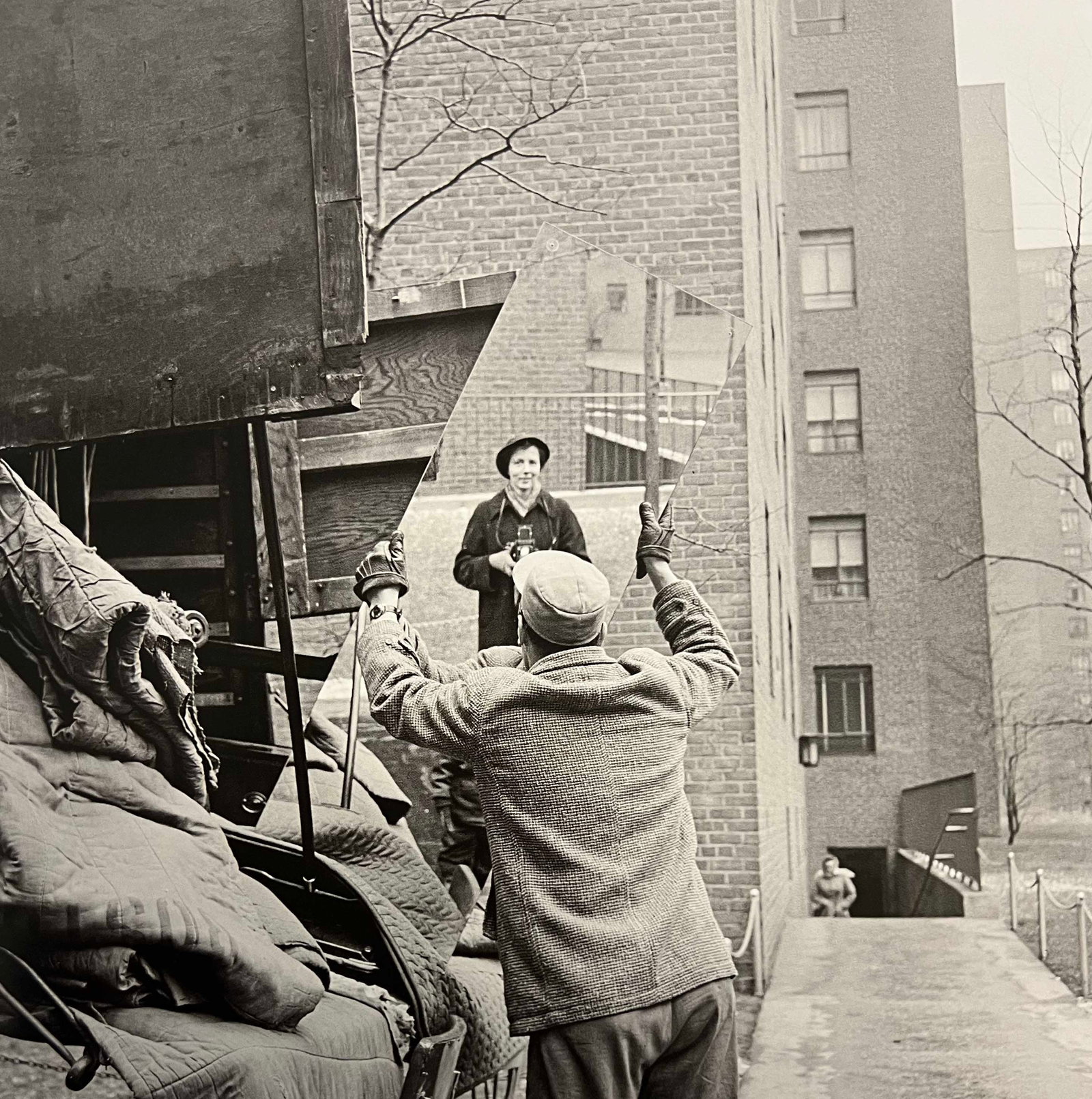 Vivian Maier, Self-Portrait, New York, February 3, 1955: Photographer: Vivian Dorothy Maier, (1926-2009) was an American street photographer whose work was discovered and recognized after her death. She worked for about 40 years as a nanny, mostly in Chicag