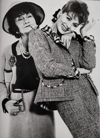 Richard Avedon, Suits by Chanel, Paris studio, 1959