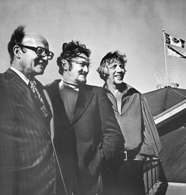 Yousuf Karsh, Tom Patterson, Jean Gascon, William Hutt, 1973