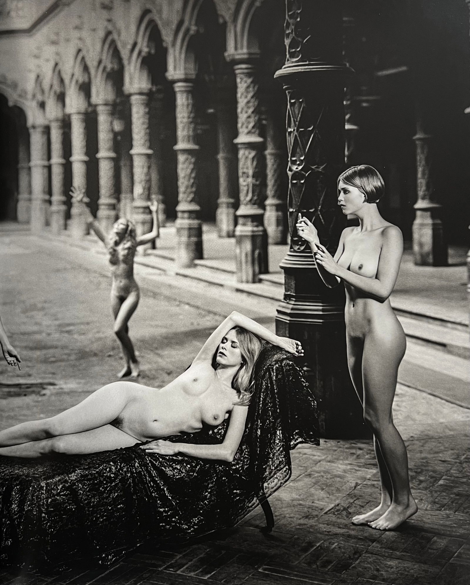 Marc Lagrange, Momento Mori, 2000's: Photographer: Marc Lagrange was a Belgian photographer known for his nude portraits of female figures. Lagrange created dream-like and fantastical narrative pictures populated by beautiful nudes that
