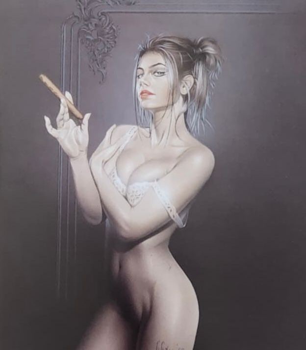 MICHAEL MOBIUS 'SHEER DESIRE' 2002: Artist/Photographer: MICHAEL MOBIUS Title/Subject: SHEER DESIRE Type Of Print: Authentic Sheet Fed Photogravure/Heliogravure. Date Of Print: 2002 Paper: Medium weight, satin/matte finish. Print Origin