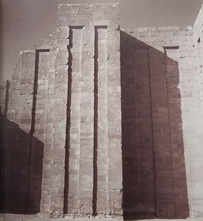 Lynn Davis, Wall at Saqqara, Egypt, 1989 - Limited edition of 50: Photographer: Lynn Davis Title: Wall at Saqqara, Egypt Date Of Negative: 1989 Type Of Print: Sheet Fed Photogravure/Offset lithograph Date Of Print: 1999 Edition: From the rare edition of 50, signed a