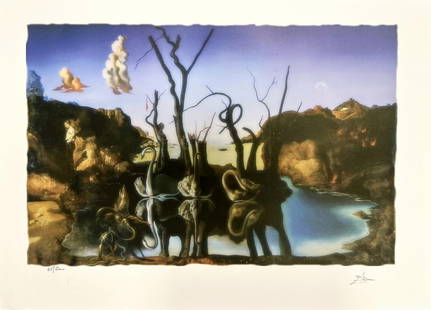 Salvador Dali, (After), Lithograph Facsimile Plate Signed/Numbered: Item Details Description Salvador dali (After) Lithograph Facsimile Signed, Lower Right Pencil numbered from the edition of 500 lower left, please note the edition number will be different then the on
