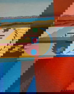 Max Papart, Untitled 1 Carborundum, 1988, Etching: Artist: Max Papart (1911 - 1994) Title: Untitled 1 Medium: Carborundum Etching Signed: Hand Signed Measurements: 42" x 32" Edition Number: 76/90 Year: 1988 Publisher: Nordstamp Fine Art Condition: Exc