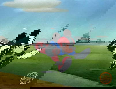 Disney, Mickey Mouse Football Limited Edition Sericel Animation Art Cel: Disney Animation Limited Edition Sericel Size-14 x 11 Limited Edition Sericel Mickey Mouse Football Condition- Excellent Comes With Certificate of Authenticity