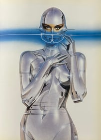 Hajime Sorayama "Untitled" Offset Lithograph 1985