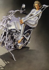 Hajime Sorayama "Untitled" Offset Lithograph 1985
