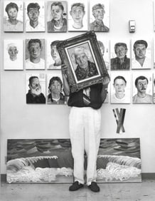 Herb Ritts, David Hockney, Los Angeles, 1989