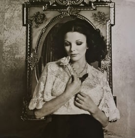 Terry O'Neill, Joan Collins At Home In London, 1970'S