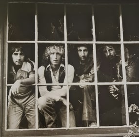 Terry O'Neill, Keith Moon, Roger Daltrey, Pete Townsend, And John Entwistle At Shepperton Studios,