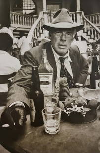 Terry O'Neill, Lee Marvin On Set For The Film Pocket Money, Tucson, Arizona, 1971: Photographer: Terry ONeill was a British photographer, known for documenting the fashions, styles, and celebrities of the 1960s. Title: Lee Marvin on set for the film Pocket Money, Tucson, Arizona Dat