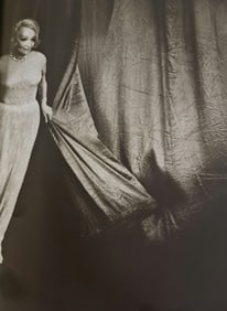 Terry O'Neill, Marlene Dietrich Taking A Curtain Call, London, 1975