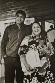 Terry O'Neill, Muhammad Ali And His Mother, Mrs Odessa Clay, In Dublin, 1972