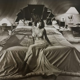 Terry O'Neill, Raquel Welch In Her Bedroom In Beverly Hills, 1976