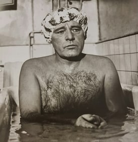 Terry O'Neill, Richard Burton Playing A Hairdresser In The Film Staircase, Paris, 1969