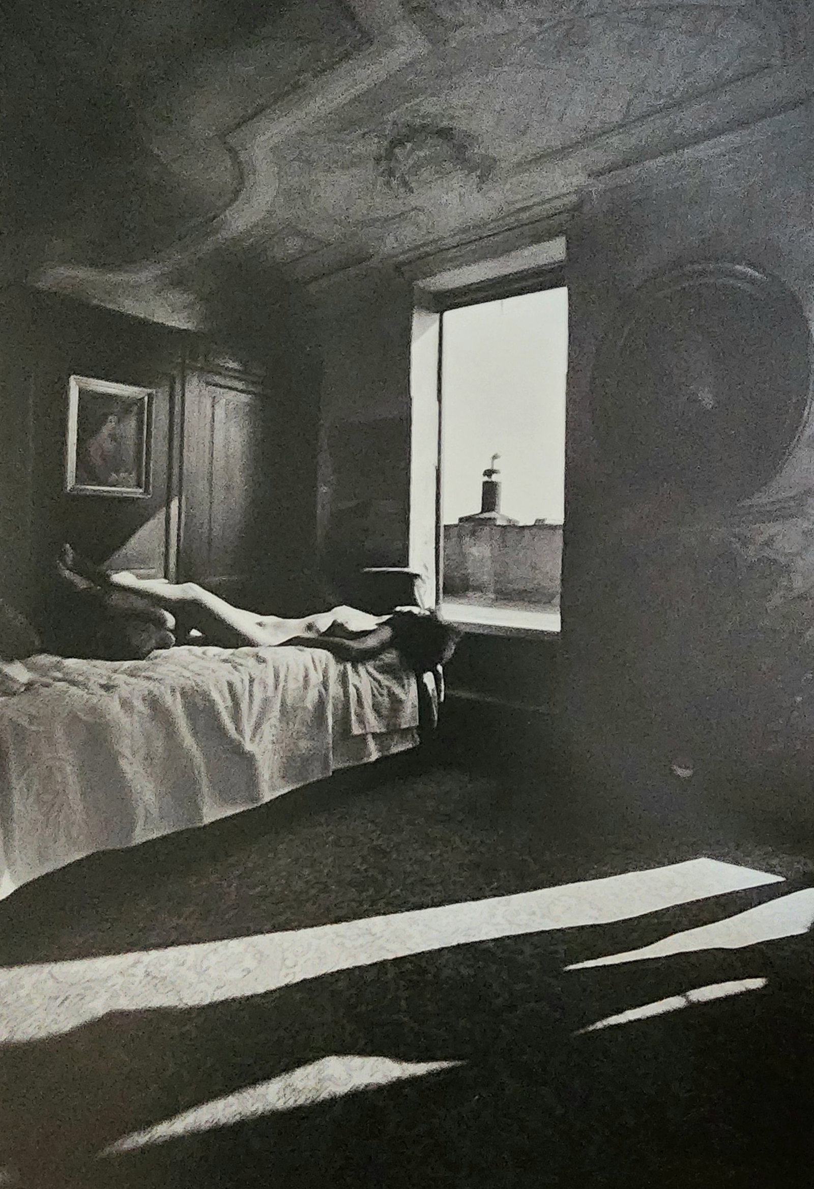 Lucien Clergue, Suite Venitenne' 1979- 6: Photographer: Lucien Clergue (France, 1934 - 2014) - renowned French photographer with a diverse body of work, he is perhaps best known for his dynamic female nude studies in and around water which of