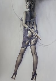 Hajime Sorayama, Untitled Photogravure 2010