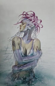 Hajime Sorayama, Untitled Photogravure 2010