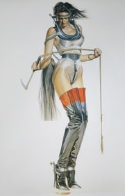 HAJIME SORAYAMA 'UNTITLED' 1997 OFFSET LITHOGRAPH- LARGE FORMAT (1)
