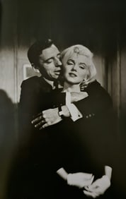 Marilyn Monroe, A publicity still with Yves Montand for the film Let's Make Love, 1960