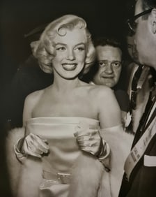 Marilyn Monroe, film premiere in Hollywood, 1952
