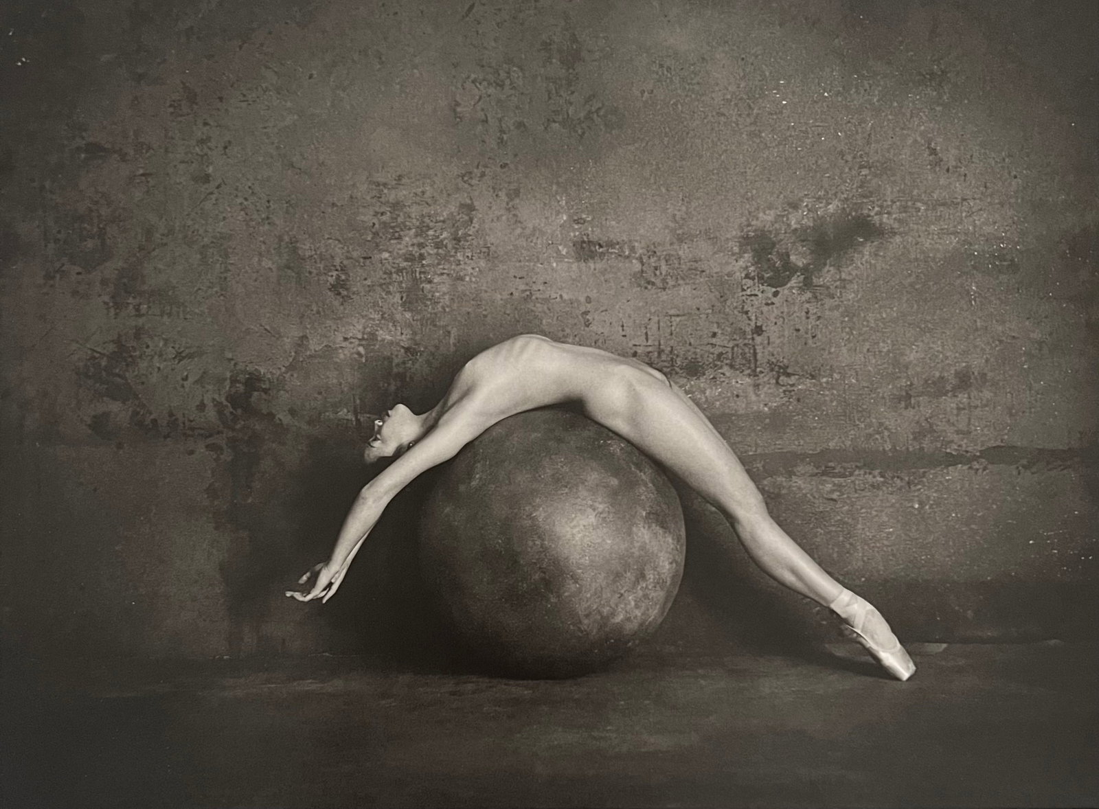 Marc Lagrange, Ball Bearing, 2000's: Photographer: Marc Lagrange was a Belgian photographer known for his nude portraits of female figures. Lagrange created dream-like and fantastical narrative pictures populated by beautiful nudes that 