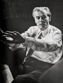Phillipe Halsman, Aldous Huxley, 1958