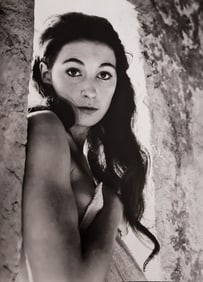 Phillipe Halsman, Anjelica Huston, 1968