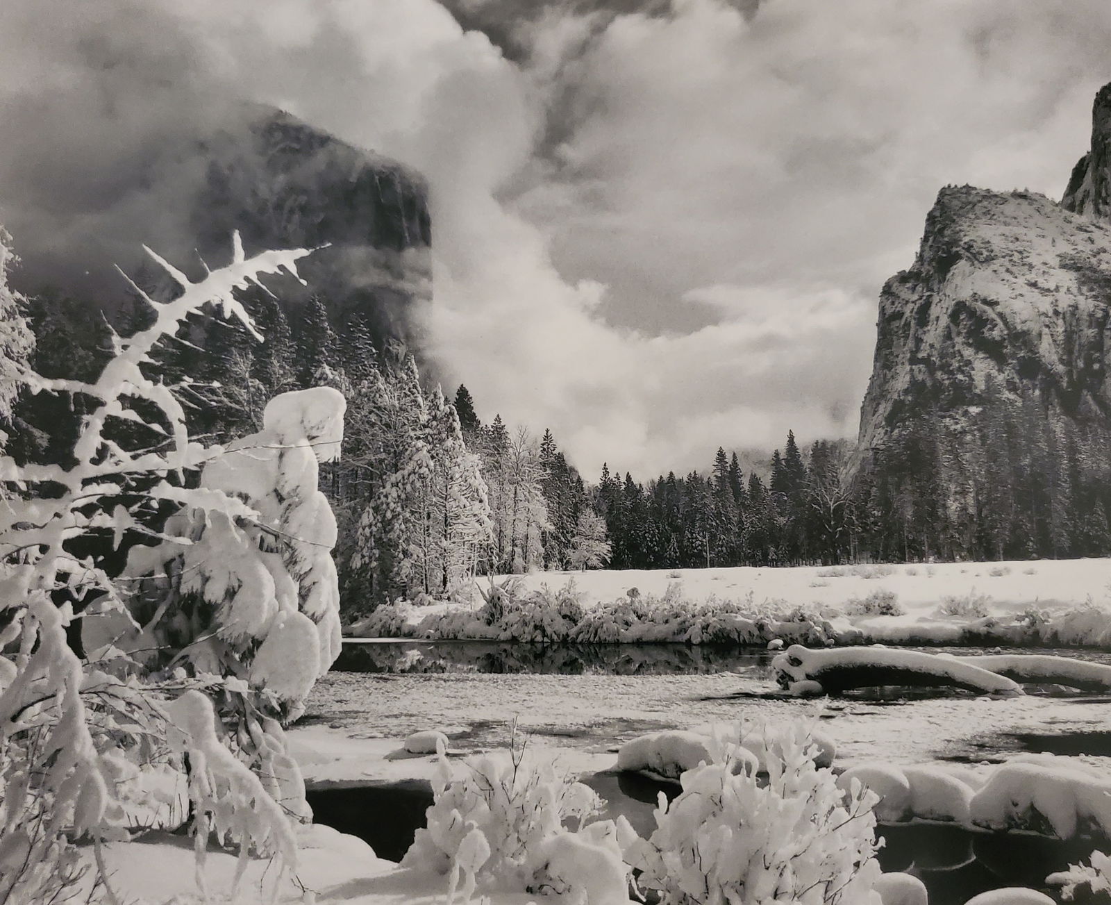 Ansel Adams, Gates of the Valley, Winter, Yosemite National Park, California, C. 1938 (1 of 1)