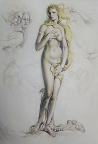 Hajime Sorayama, Untitled Photogravure 2010