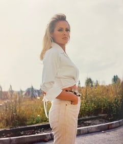 Terry O'Neill, Ursula Andress Imperial Expression, For The Film She, Color, 1965