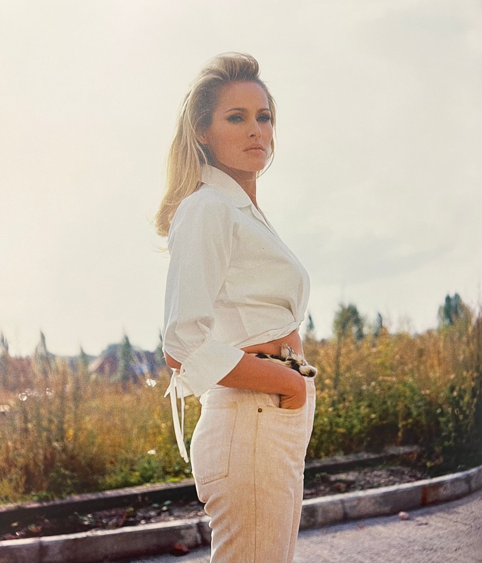 Terry O'Neill, Ursula Andress Imperial Expression, For The Film She, Color, 1965 (1 of 1)