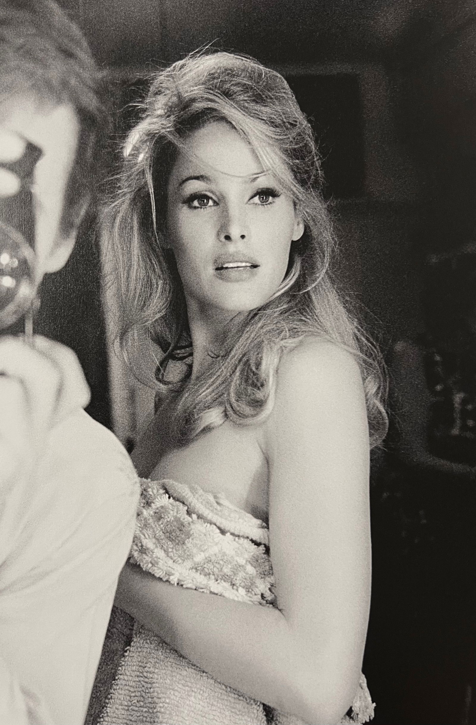 Terry O'Neill, Ursula Andress Imperial Expression, For The Film She, Black & White, 1965 (1 of 1)