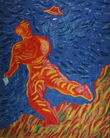 Sandro Chia, 'Untitled #10', Signed Limited Edition Etching, 1990