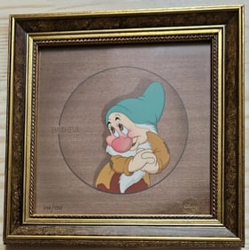 Disney, 'Snow White - Bashful', Limited Edition Courvoisier