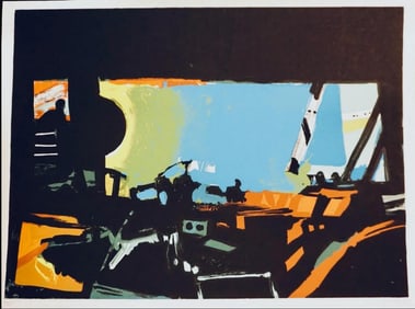 John Hultberg, Wide Window II, Serigraph