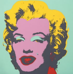 Andy Warhol, Marilyn Monroe 11.23 Sunday B. Morning Silkscreen