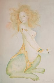 Leonor Fini 'Sphinx De Profil' 1980