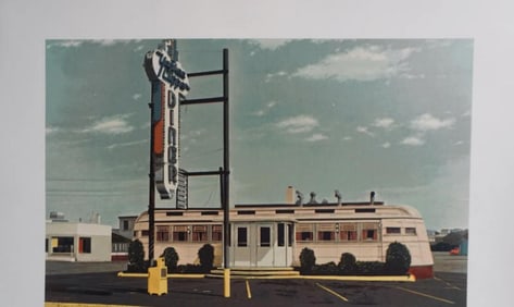 John Baeder, Yankee Clipper, Signed Limited Edition Screenprint