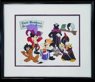 Disneyana Convention Sericel 'Backstage With The Fabulous Five' Ltd 1500