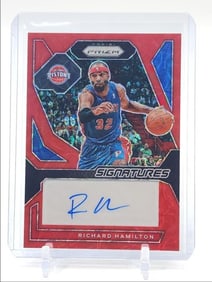 RICHARD HAMILTON 2023-24 CHOICE RED AUTO /88