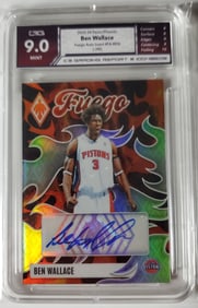 Ben Wallace Auto /99 Panini Phoenix Card Gem Mint 9