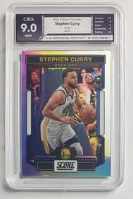 Stephen Curry 2022-23 Panini Chronicles Score Basketball Card Gem Mint 9