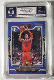 Cade Cunningham Rookie Pink Foil Parallel Gem Mint 9