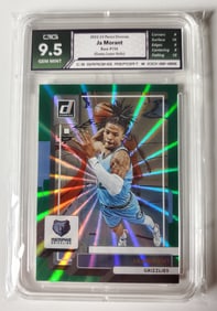 Ja Morant 2022-23 Panini Donruss Green Lazer Holo Gem Mint 9.5